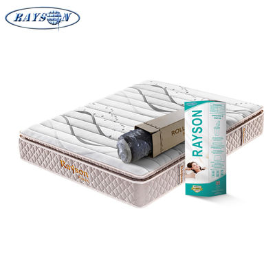 Rayson Hybrid Memory Foam Pillow Top Pocket Coil Spring Mattress