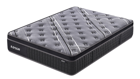 Customized Orthopedic Latex Gel Memory Foam Mattress In A Box Pocket Spring Bed Untuk Rumah Dan Hotel