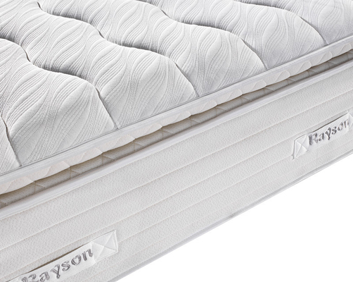 Bantal atas sleepwell Pocket Coil Spring Mattress Ukuran Raja Ukuran Ratu