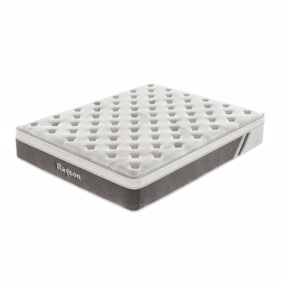 Euro Top Latex Foam 7 Zone Rolled Pocket Spring Mattress King Size