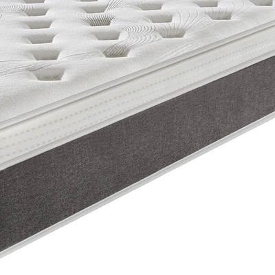 Euro Top Latex Foam 7 Zone Rolled Pocket Spring Mattress King Size