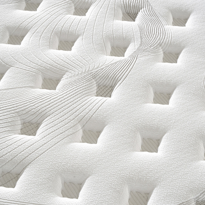 Euro Top Latex Foam 7 Zone Rolled Pocket Spring Mattress King Size