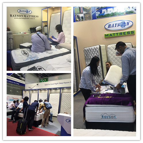 Kasur Musim Semi Saku Atas Hotel Euro Busa Memori Hibrida 8